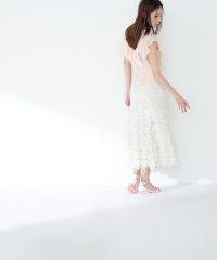 NATURAL BEAUTY BASIC/ラッフルレース SETUP スカート/508090842