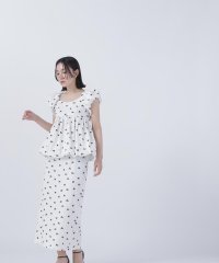 NATURAL BEAUTY BASIC/エンブロイダリーシリーズ ナロースカート/508090845