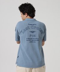 AVIREX/FADE WASH LAST CRUISE EMB POLO SHIRT / フェイドウォッシ ラストクルーズ 刺繍 ポロシャツ/508090895