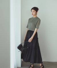 NATURAL BEAUTY BASIC/ティアードフリルスカート/508094263