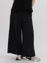 LASUD/ラシュッド LASUD シフォンレイヤードペイズリーパンツ/508095591