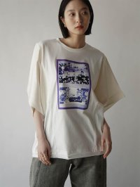 RADIATE/ラディエイト RADIATE RADIATE×OKIRAKU グラフィックプリントドルマンTシャツ/508095592