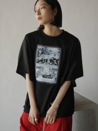 RADIATE/ラディエイト RADIATE RADIATE×OKIRAKU グラフィックプリントドルマンTシャツ/508095592