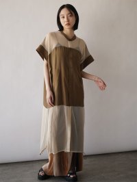 RADIATE/ラディエイト RADIATE メッシュドッキングロングシャツ/508095596