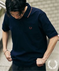 417 EDIFICE/FRED PERRY 417別注  Textured Single Tipped Sh/508095793
