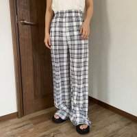 CRB/シーアールビー CRB セルフカット柄プリーツパンツ/507116506