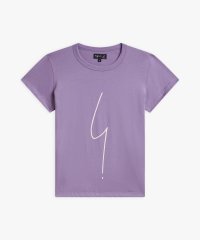 agnes b. FEMME/アイコニック コットン 半袖 Tシャツ "ポワンディロニー"/508006803