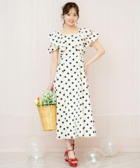 WILLSELECTION/ラッフルショルダーフレアワンピース/508095565