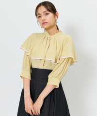 AND COUTURE/パイピングケープブラウス/508095573