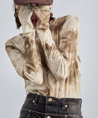 Fashion Letter/ファッションレター Fashion Letter ニュアンスタイダイ シアーカットソー/508096806
