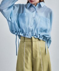 Fashion Letter/ファッションレター Fashion Letter クロップド シアーシャツ/508096807