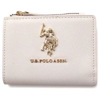 US POLO ASSN/ユーエスポロアッスン U.S. POLO ASSN. U.S. POLO ASSN. ユーエスポロアッスン ミニ財布 コンパクトウォレット ロゴ ブラック 27/508096880