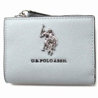 US POLO ASSN/ユーエスポロアッスン U.S. POLO ASSN. U.S. POLO ASSN. ユーエスポロアッスン ミニ財布 コンパクトウォレット ロゴ ブラック/508096881