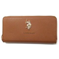US POLO ASSN/ユーエスポロアッスン U.S. POLO ASSN. U.S. POLO ASSN. ユーエスポロアッスン ラウンドファスナー長財布 ロゴウォレット 27A35/508096885