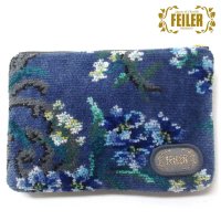FEILER/フェイラー FEILER FEILER フェイラー ポーチ 小物入れ エーデルブラウ ライトブルー 限定デザイン 花柄フラワー EBL252010/508096910