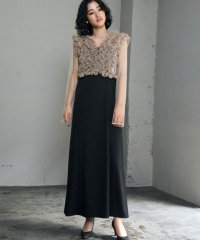 GIRL/ガール GIRL チュールフリルベスト シアートップス キャミワンピース 3点セット マルチウェイ 結婚式 ワンピース パーティードレス オケージョンドレス お/508096957