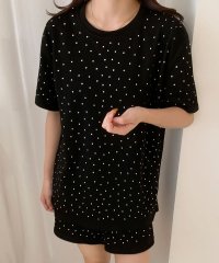 LOWO/ロワ LOWO ドットストーンTシャツ・ショートパンツ セットアップ 2点セット/508096991