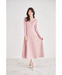 tocco closet/トッコクローゼット tocco closet 袖口パール付きアシメリブニットドッキングワンピース/508097069