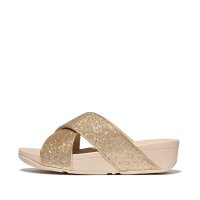 fitflop/フィットフロップ fitflop fitflop フィットフロップ LULU GLITTERDUST CROSS SLIDES/508097440