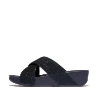 fitflop/フィットフロップ fitflop fitflop フィットフロップ LULU GLITTERDUST CROSS SLIDES/508097440
