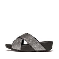 fitflop/フィットフロップ fitflop fitflop フィットフロップ LULU GLITTERDUST CROSS SLIDES/508097440