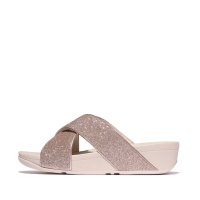 fitflop/フィットフロップ fitflop fitflop フィットフロップ LULU GLITTERDUST CROSS SLIDES/508097440