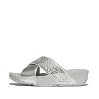 fitflop/フィットフロップ fitflop fitflop フィットフロップ LULU CRYSTAL－MIX METALLIC CROSS SLIDES/508097441