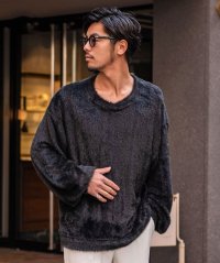 CavariA/キャバリア CavariA CavariA シャギービッグシルエット長袖ニットソー/508097472