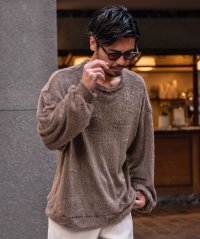 CavariA/キャバリア CavariA CavariA シャギービッグシルエット長袖ニットソー/508097472