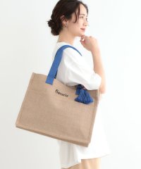 SHOO・LA・RUE/夏を彩る スクエアジュートトートバッグ/508097709
