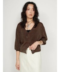 emmi atelier/シアーラメカーディガン/508097783