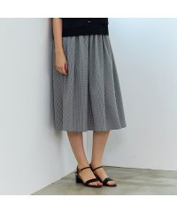 Liliane Burty ECLAT/【S・Mサイズ】ウォッシャブルギンガムチェックサッカースカート/508097822