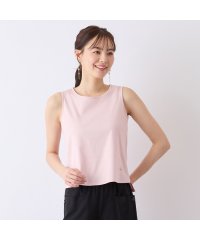 Liliane Burty ECLAT/【S・Mサイズ】綿100％シルケットスムース　タンクトップ/508097824