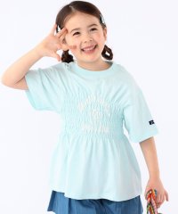 SHIPS KIDS/【SHIPS KIDS別注】RUSSELL ATHLETIC:100～130cm/ ギャザープリント 半袖 TEE/508097855