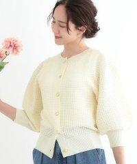 SHOO・LA・RUE　DRESKIP/シューラルー／ドレスキップ SHOO・LA・RUE/DRESKIP 透かし編みニットカーディガン/508097880