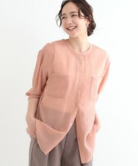 SHOO・LA・RUE　DRESKIP/【高レビュー】大人のシアー感 バンドカラーシャツ/508097881