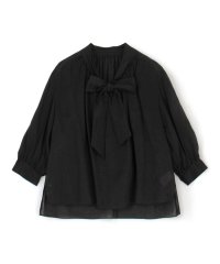 Ballsey/スムースラミー バイヤスボウタイブラウス/508097988