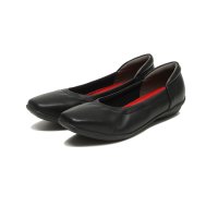 Le son/ル ソン Le son 本革 バレエ シューズ ゴートレザースクエアトゥプレーンバレエパンプス/508098270