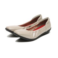Le son/ル ソン Le son 本革 バレエ シューズ ゴートレザースクエアトゥプレーンバレエパンプス/508098270