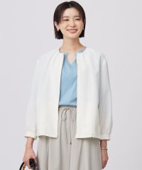 J.PRESS LADIES/【洗える・接触冷感・防シワ・吸水速乾】BREEZE COOL  ノーカラー ブルゾン/508099283