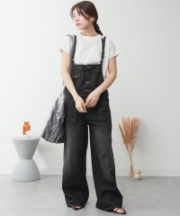 atONE/アットワン atONE デニムサロペットワイドパンツ/504013092