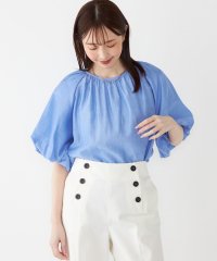 SHIPS Colors WOMEN/SHIPS Colors:〈手洗い可能〉スラブ ボリュームスリーブ ブラウス◇/506087966