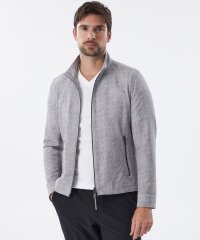 EPOCA UOMO/ツイードプリントストレッチサッカーブルゾン/507937557