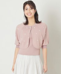 TO BE CHIC/ミニフラワーボレロツインセット/508034064