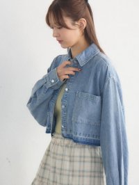 RETRO GIRL/レトロガール RETRO GIRL カットオフデニムSH/508057392
