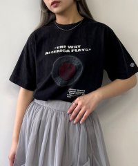 NICOLE CLUB/【DISCUS】ヴィンテージプリントTシャツ/508067550