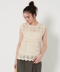 BEAUTY&YOUTH UNITED ARROWS/コットン エンブロイダリー ノースリーブトップス －ウォッシャブル－/508070543