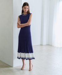 EPOCA/コットンボーダー ニットワンピース/508076501