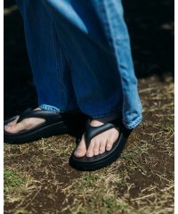 FILA（Shoes）/フィラ FILA DRIFTER TUBE THONG BOLD /ドリフター チューブ ソングボールド / 厚底カジュアルサンダル / ブラック/508082368