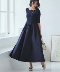 RUIRUE BOUTIQUE/ルイルエブティック RUIRUE BOUTIQUE リブニット&ギャザースカートコンビワンピース/508099315